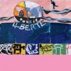 Détail de la fresque réalisée par les élèves du collège Dulcie-September d'Arcueil (94)