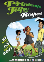 Affiche du Printemps de la jupe et du respect