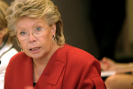 Viviane Reding, commissaire européenne