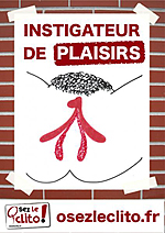 Affiche de la campagne Osez le clito