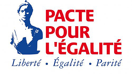 Logo du Pacte de l'égalité