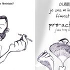 Féministe pro-actif (détail) © Emilie Kennedy