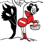 Détail de l'illustration du manifeste "Nous n'irons pas au bois"