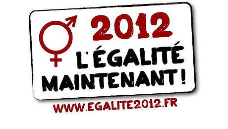 Logo de la campagne "2012, l'égalité maintenant !"