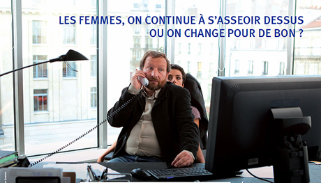 Un visuel de la campagne du Laboratoire de l'égalité