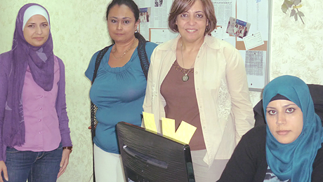 Equipe de l'ONG Tamkeen, Amman