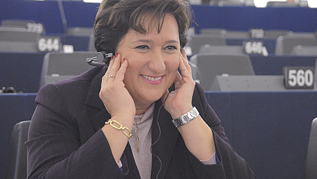 Zita Gurmai au Parlement européen