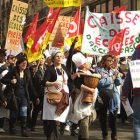 Manifestation des cantinières parisiennes du 22 mars à Paris. © Catherine Capdeville - EGALITE