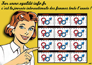 La journée des femmes c'est toute l'année !