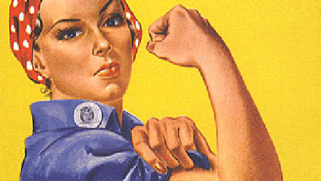 Détail de la couverture de Guerrières – A la rencontre du sexe fort.