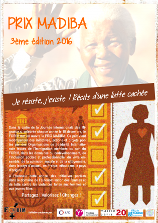 prix MAdiba Affiche A3 edition 2016