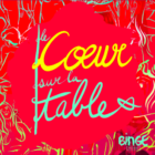 Coeur sur la table