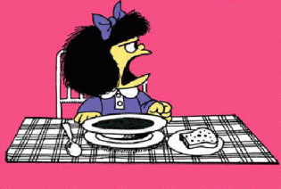 Lire la suite à propos de l’article « Arrêtez le monde, je veux descendre ! »,  Mafalda, 5 ans