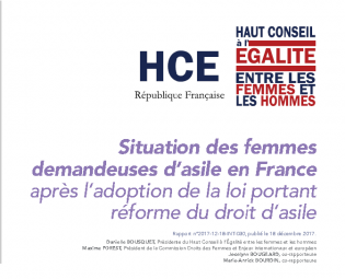 Lire la suite à propos de l’article Rapport du HCE f/h sur la situation des femmes demandeuses d’asile en France