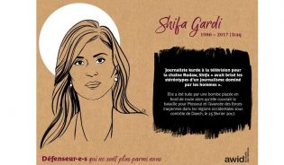 Lire la suite à propos de l’article Elles étaient militantes, elles ont été assassinées en 2017 – Nous leur rendons hommage le 9 janvier