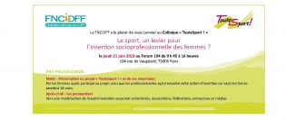 Lire la suite à propos de l’article FNCIDFF : « l’expérience TouteSport ! nous a permis de développer une nouvelle expertise sur la question de la pratique sportive des femmes, des freins qu’elles peuvent rencontrer »