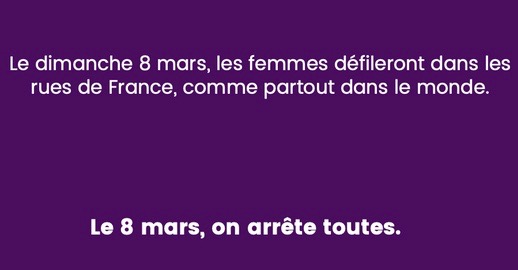 You are currently viewing Le 8 mars, on arrête toutes !