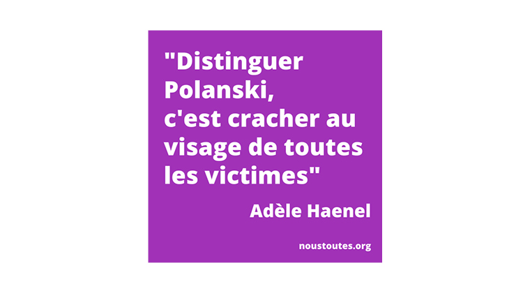 You are currently viewing La honte. #Césars2020