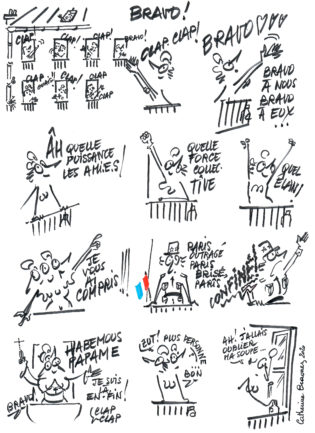 Lire la suite à propos de l’article Catherine Beaunez fait la chronique dessinée de son confinement