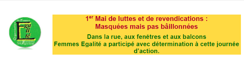 Lire la suite à propos de l’article 1er mai de luttes et de revendications: elles étaient masquées mais pas bâillonnées