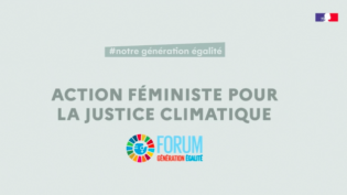 Lire la suite à propos de l’article Notre Génération Égalité : Action féministe pour la justice climatique