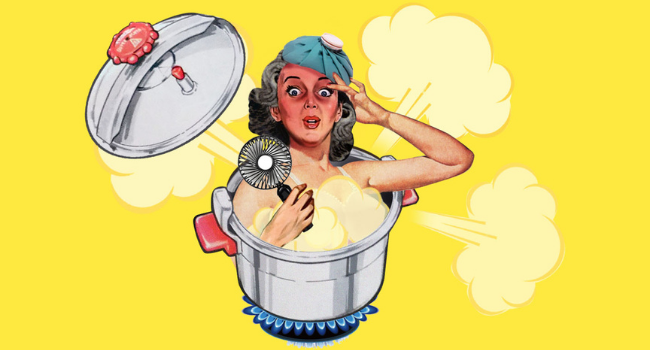 Lire la suite à propos de l’article Bouffées de chaleur : « Y’a pas que les ovaires qui dépriment »