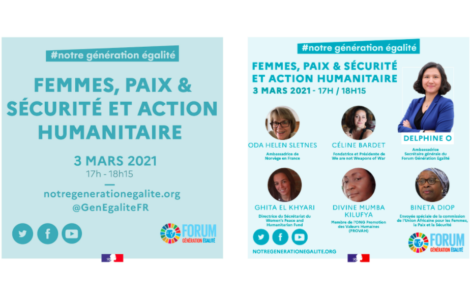 You are currently viewing Rendre visible le mécanisme femmes, paix, sécurité et action humanitaire