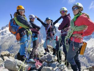 les accordées alpinisme groupe féminin 