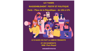 Lire la suite à propos de l’article 7 et 8 mars : sous nos masques, la colère gronde !