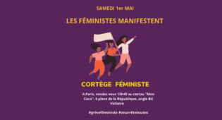 #OnArrêteToutes 1er mai féministe