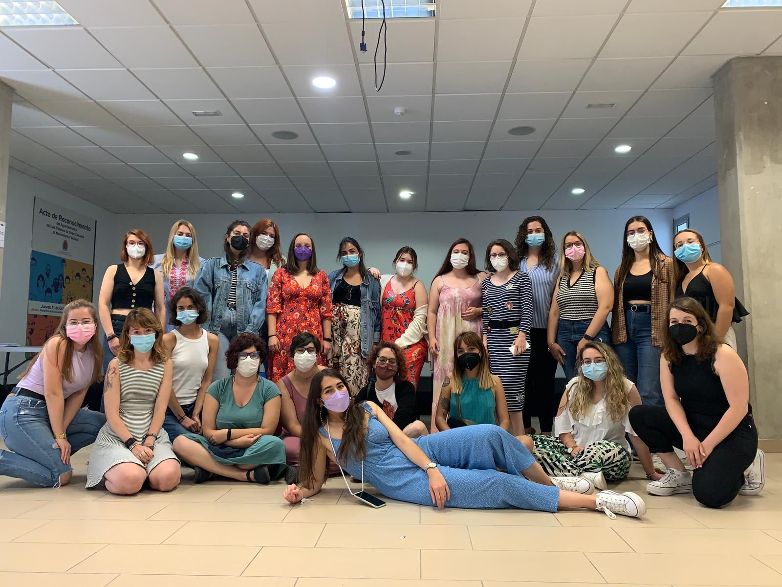 Les membres de Mujeres Jovenes