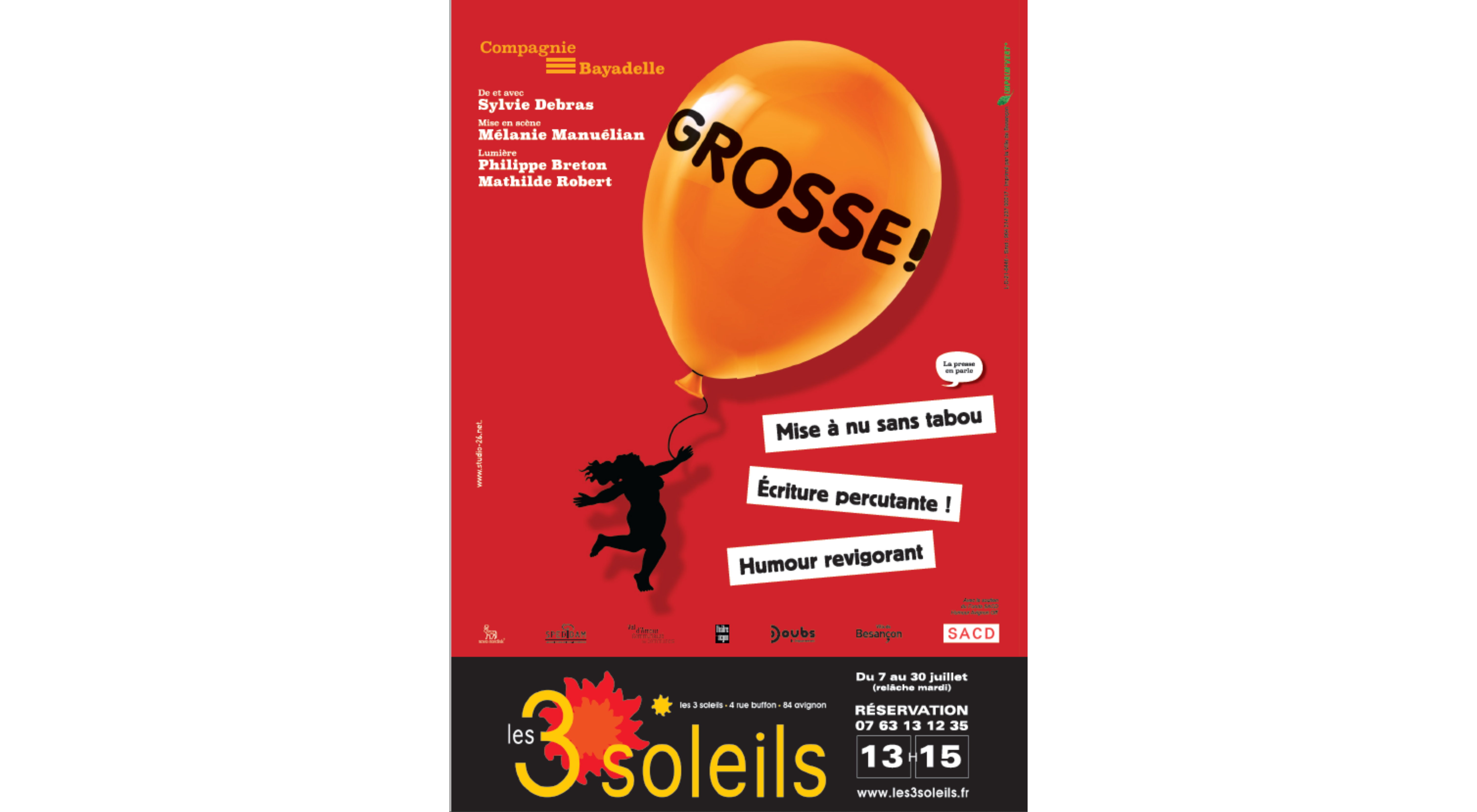 You are currently viewing Grosse ! dans le Off d’Avignon. Une pièce pour en finir avec la domination masculine