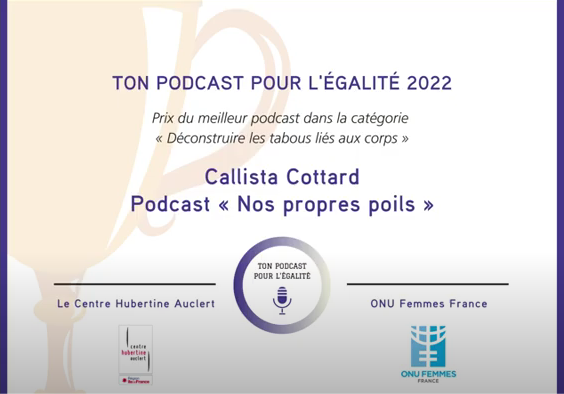 Lire la suite à propos de l’article « Nos propres poils » #GénérationEgalité 2022