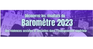 Lire la suite à propos de l’article Baromètre des Violences Sexistes et Sexuelles dans l’Enseignement Supérieur