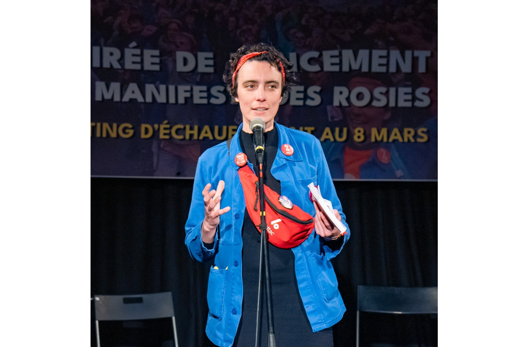 You are currently viewing LOU CHESNE : « POUR LES ROSIES LE FEMINISME FAIT PARTIE DU MOUVEMENT SOCIAL »