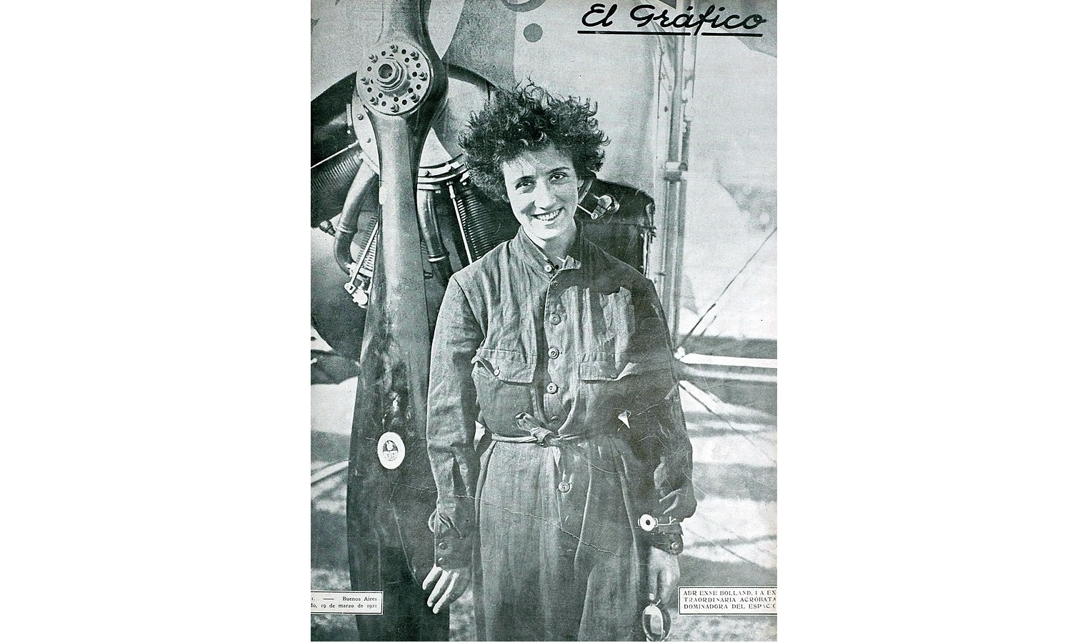 You are currently viewing Adrienne Bolland : pionnière, aviatrice, féministe, résistante